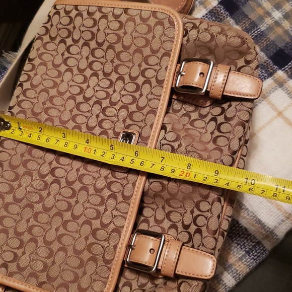 💥HP💥Coach Signature Voyager Crossbody Messenger - Picture 15 of 16